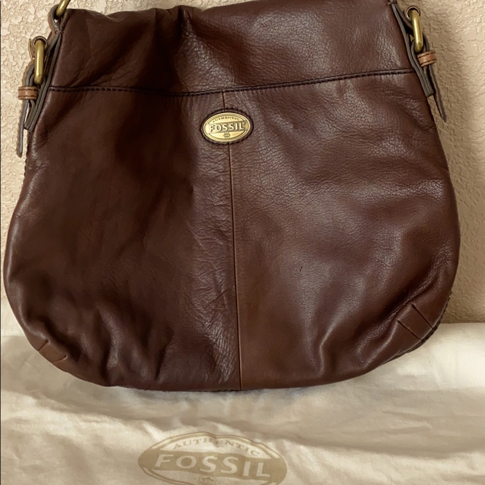 Leather Fossil purse